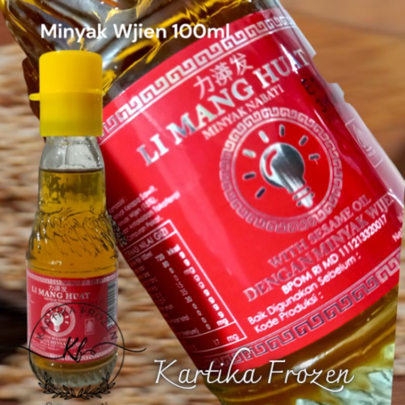 

LI MANG HUAT MINYAK WIJEN / SESAME OIL / MINYAK NABATI 100 ML