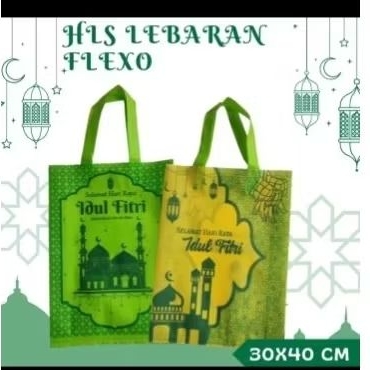 

tas idul fitri / tas hampers / empat sisi uk 30x40, 38x45 , 1 pack isi 1 lusin