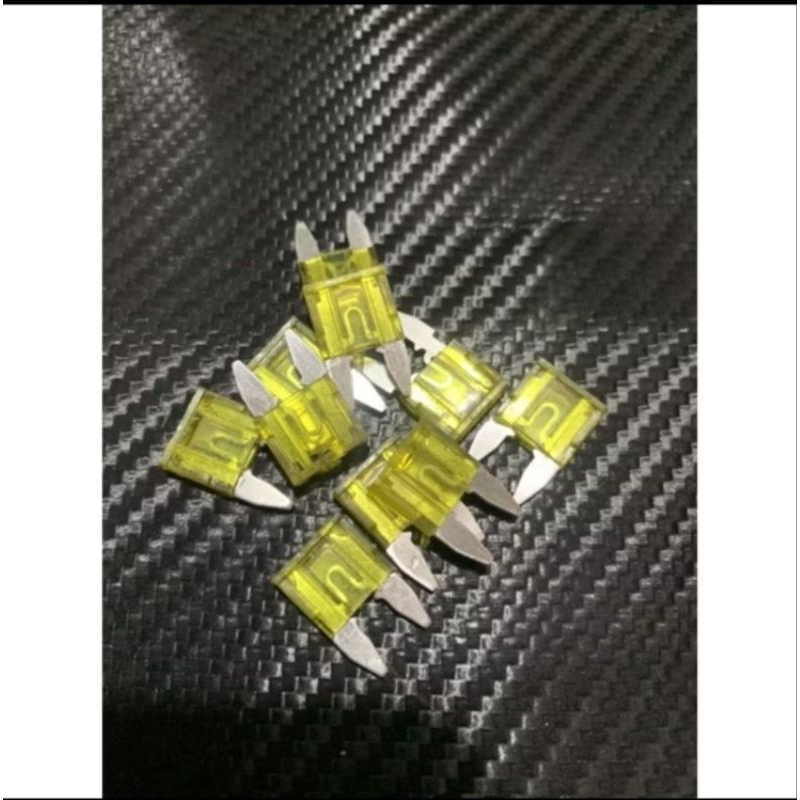 Pius Tancap Kecil/Sekring Motor,Pius Vario 1 Bks isi 10 pcs,Beat,Absolut,Blade,Mio M3, Jupiter z1 in