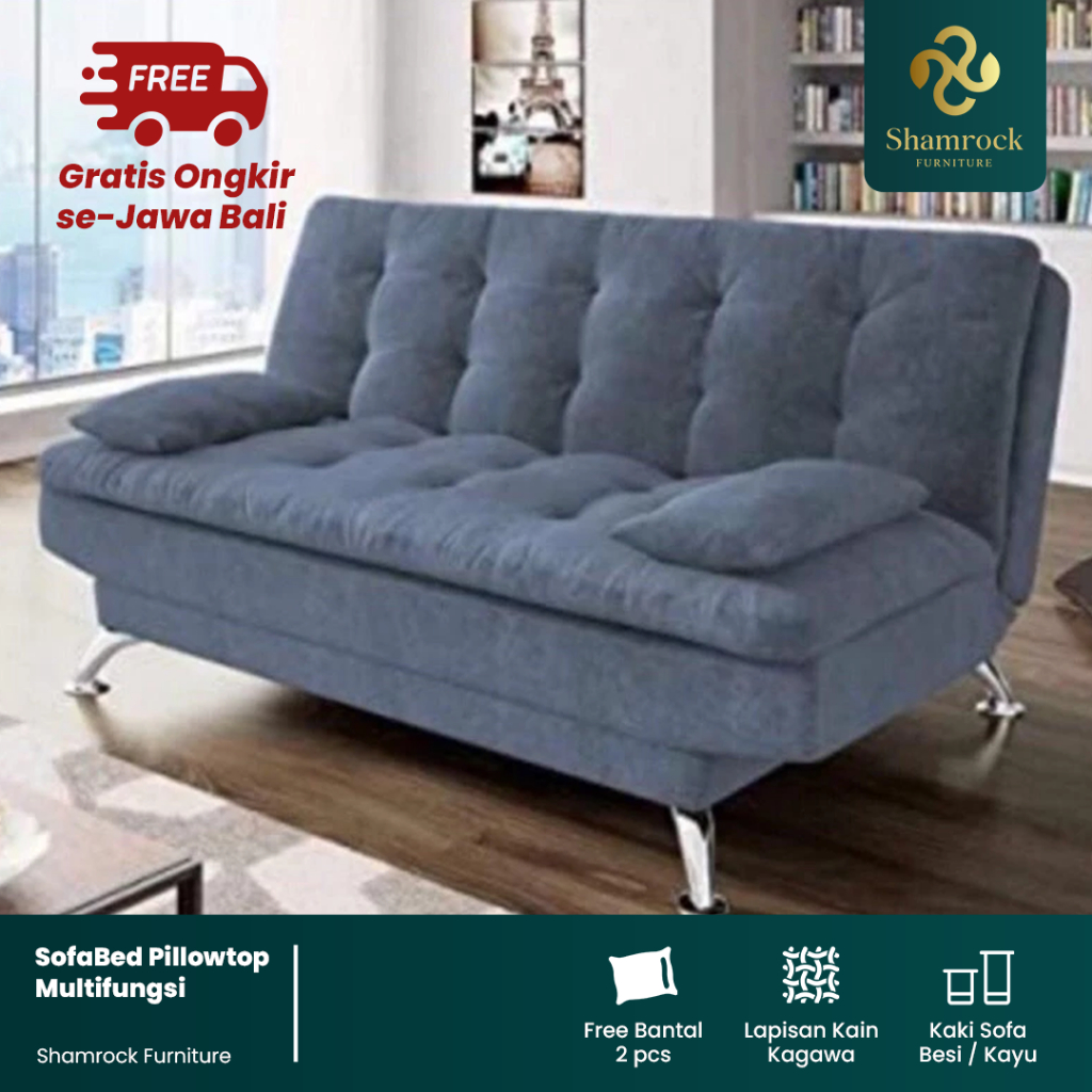 Sofa Bed | Sofa Bed Pilowtop Multifungsi | Sofa Bed Minimalis - Shamrock