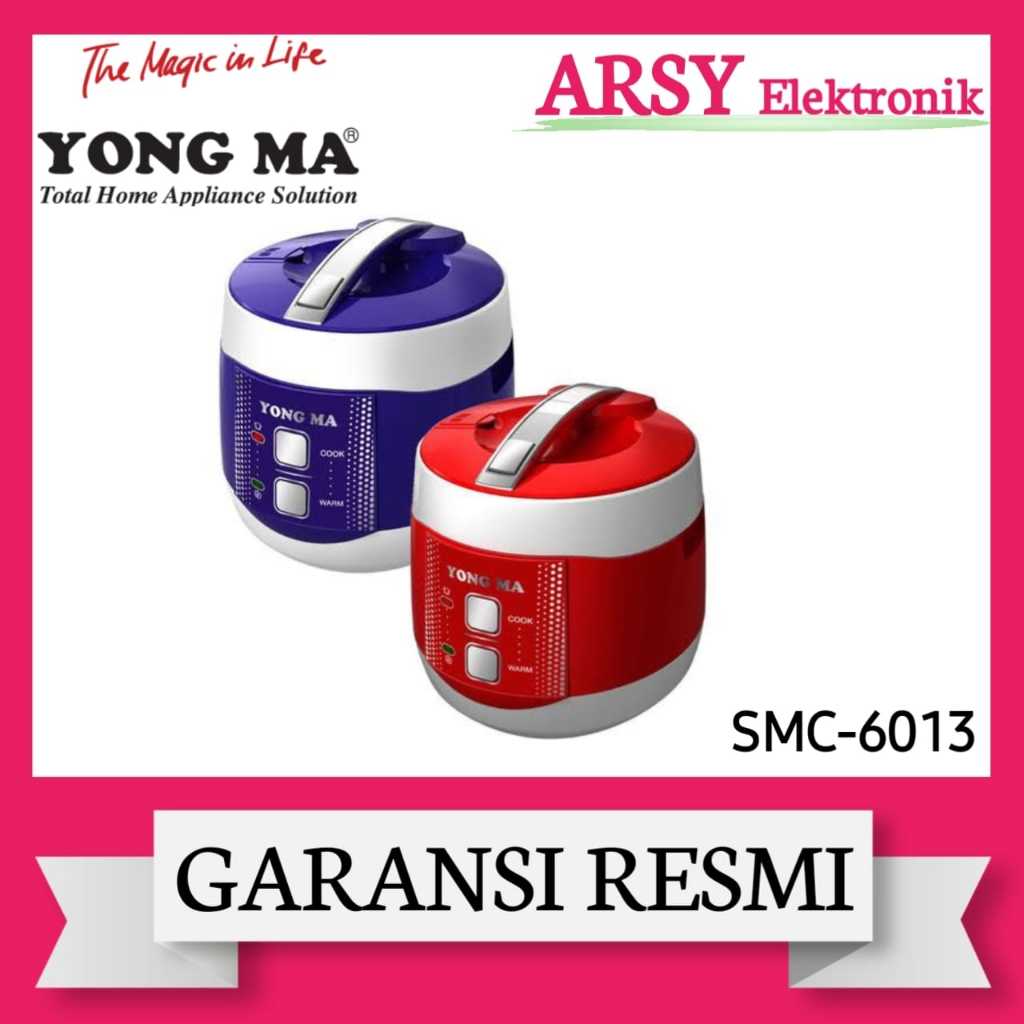 MAGIC COM YONGMA 2LITER SCM-6013/YONGMA MAGIC COM 2LITER SMC-6013 GARANSI RESMI