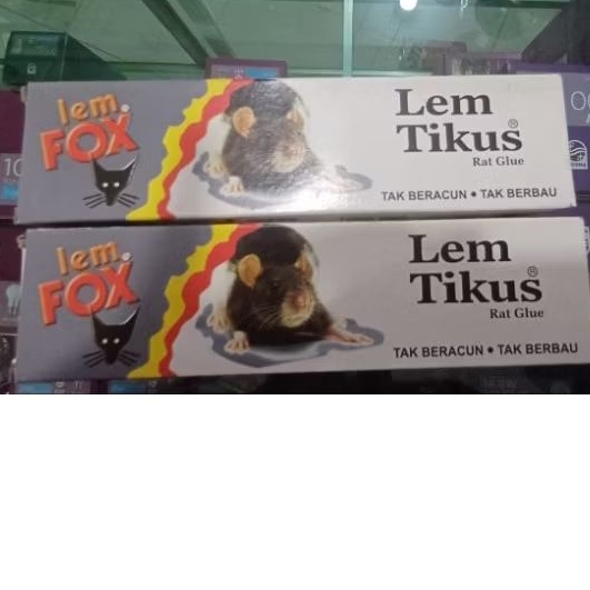 [ LEM TIKUS FOX ] Lem Tikus Tidak Berbau & Tidak Beracun / Lem Tikus By Fox