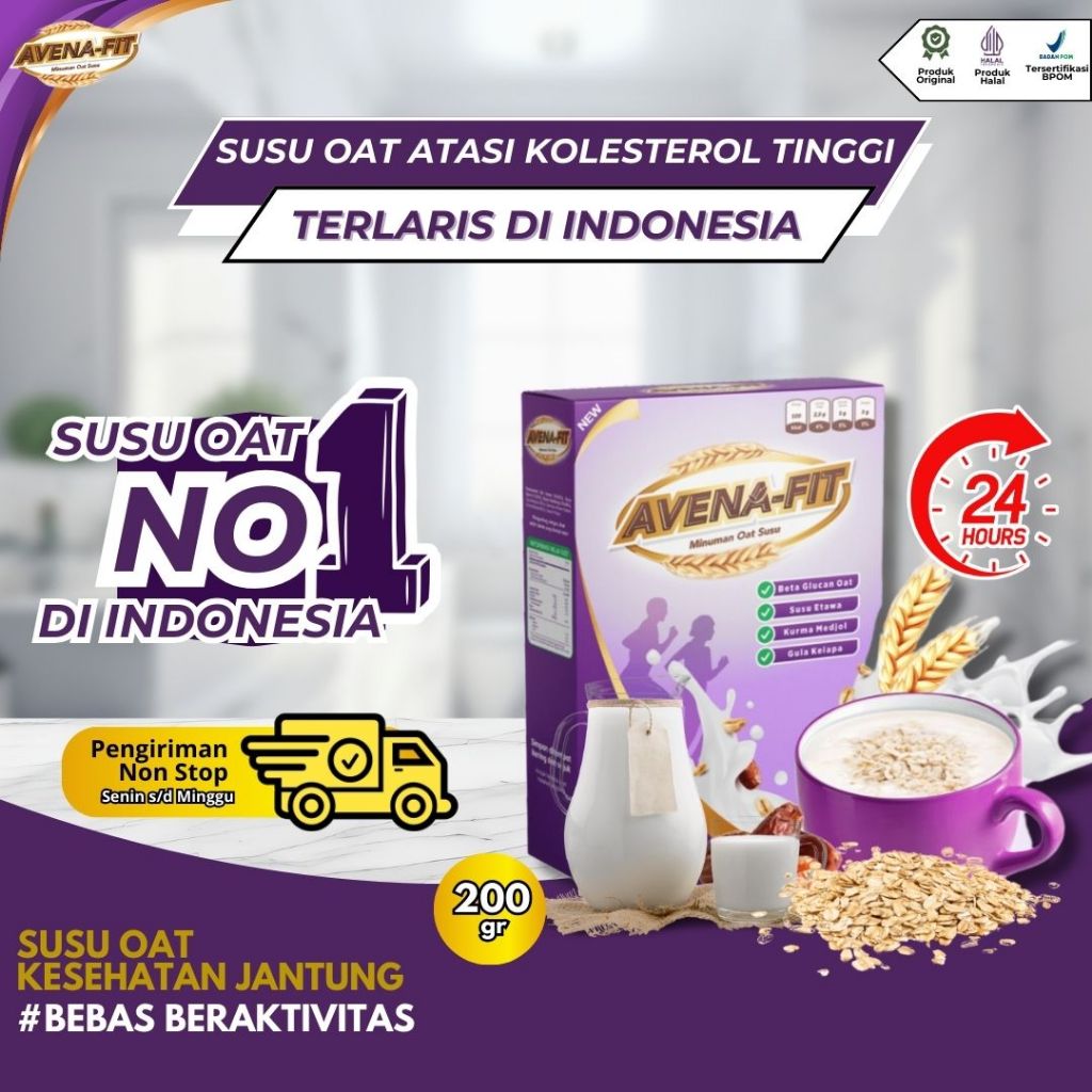 

Avenafit - Membantu Mengatasi Kolesterol 100% Original