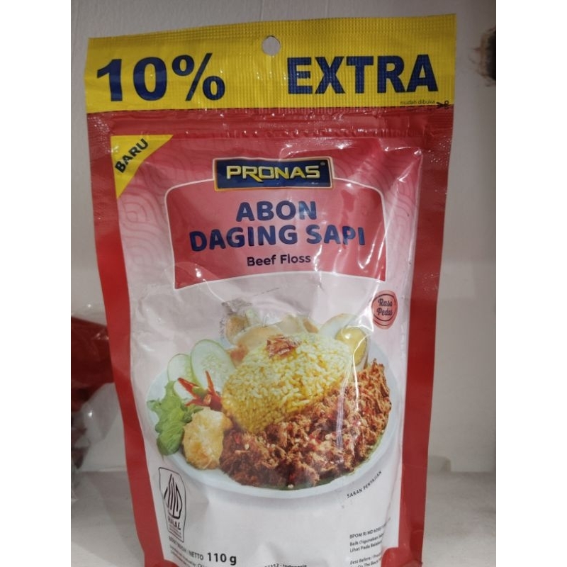 

Pronas Abon Daging Sapi Pedas 110g