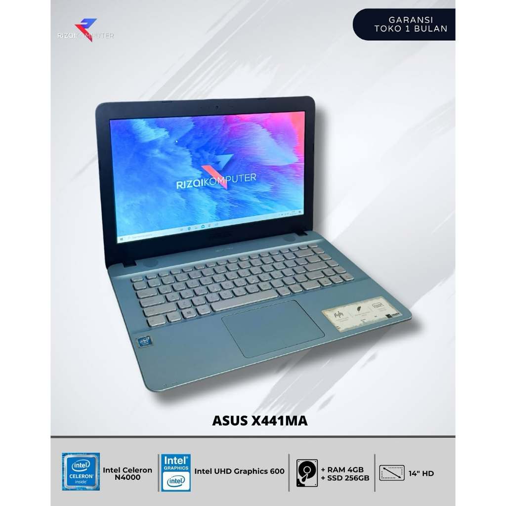 Asus VivoBook X411MA Intel Celeron N4000 Ram 4GB SSD 256GB ys