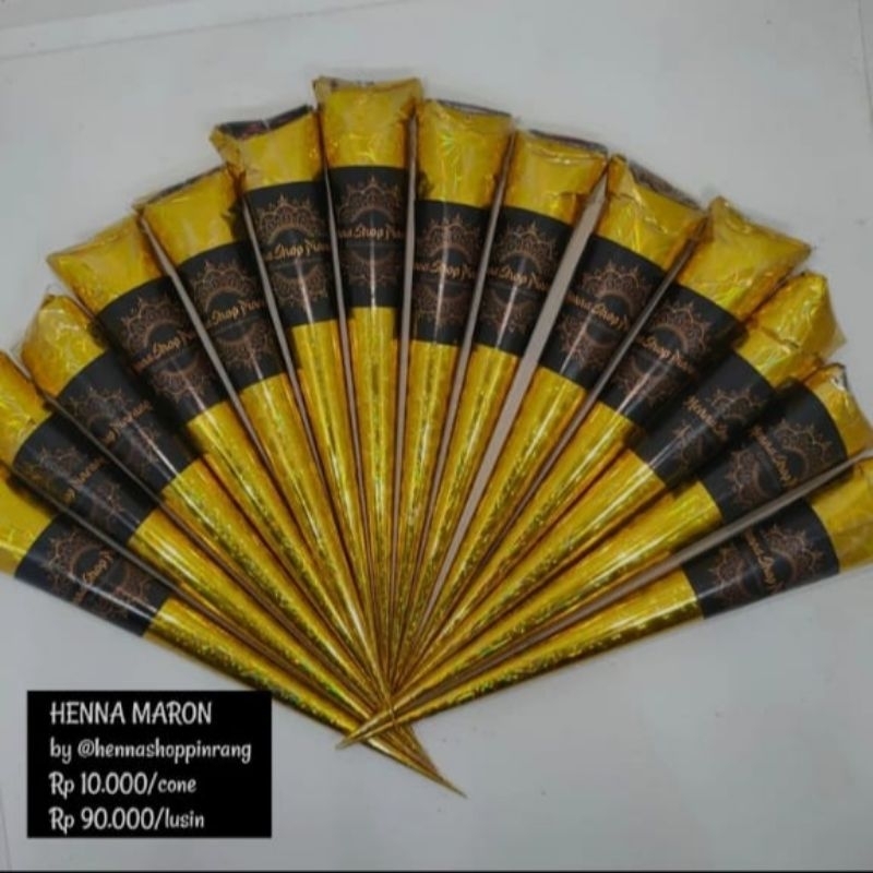 HENNA MARON by anihenna henna instant