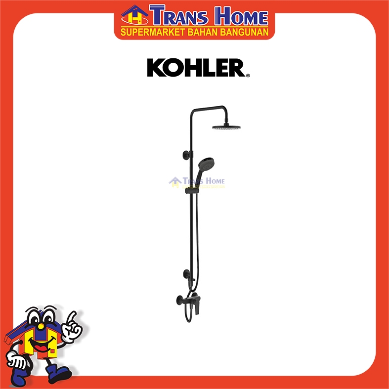 KOHLER Taut WM Shower Column Matte Black (KOHLER )