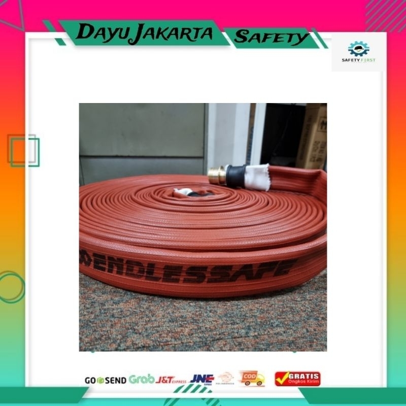 Selang pemadam kebakaran ENDELSAFE Rubber 20 Bar Original