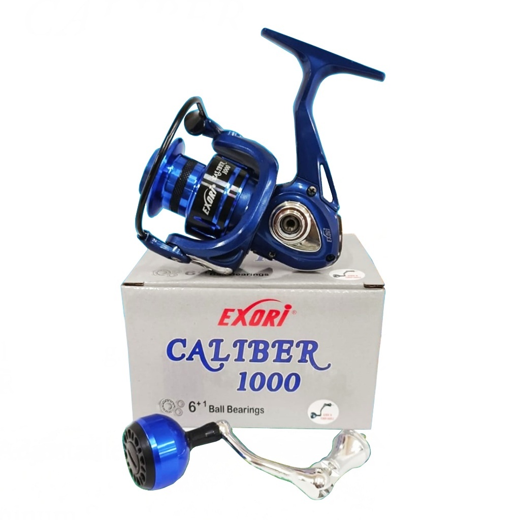Reel Exori CALIBER 6+1 Ball Bearing Power Handle Aluminium Spool Original Exori