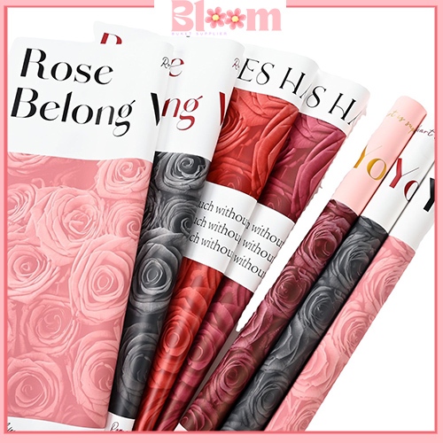 

Kertas Buket Motif Bunga Buket Bunga Flower Wrapping Kertas Bunga Flower Paper Cellophane KB6164