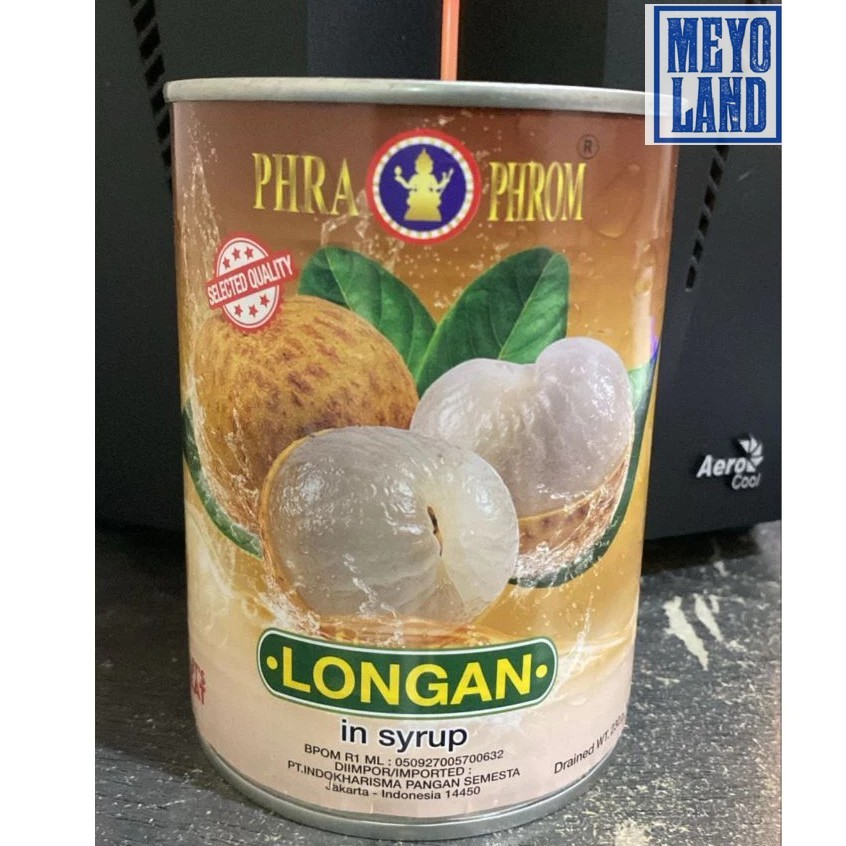 

Longan In Syrup Phra Phrom 565 Gram Buah Lengkeng Dalam Syirup