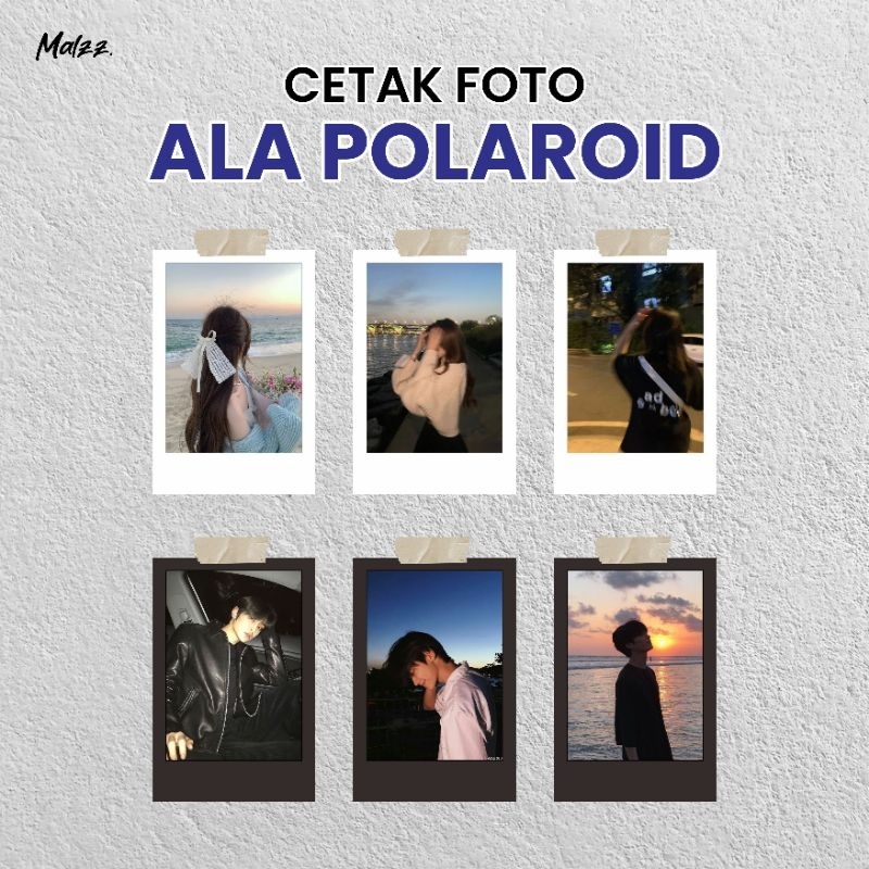 Cetak Foto Ala Polaroid . Foto Hiasan Dinding Kekinian. Cetak Foto Viral Polaroid Hiasan Kamar.