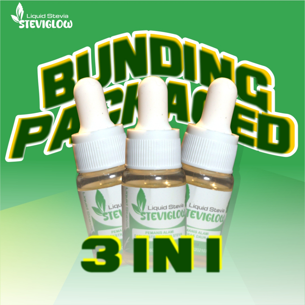 

STEVIGLOW Bundling Package 3 in 1 Stevia Tetes Original