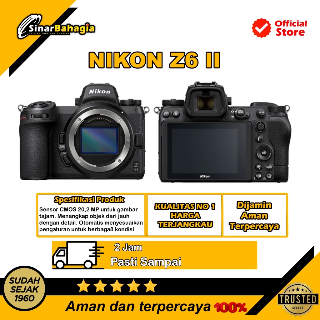 NIKON kamera mirorrles full frame z6 mark II / NIKON Z6 II