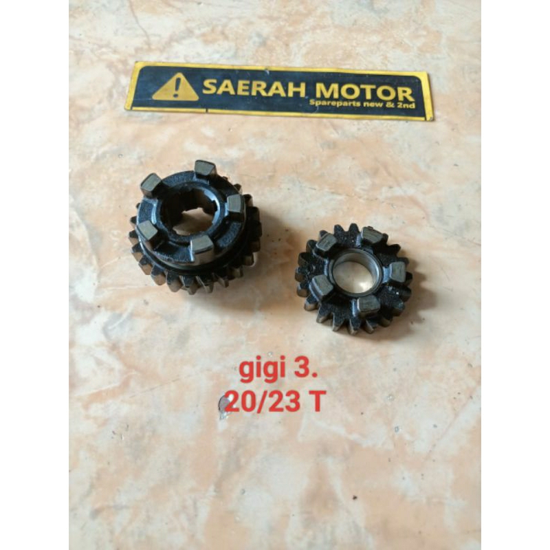 Gigi 3 rasio Honda karisma Supra x 125 original