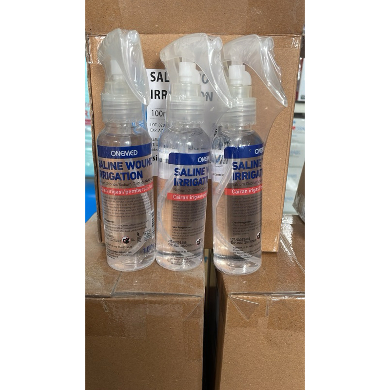 SALINE WOUND IRRIGAGION 100ML NACL 0,9% ONEMED