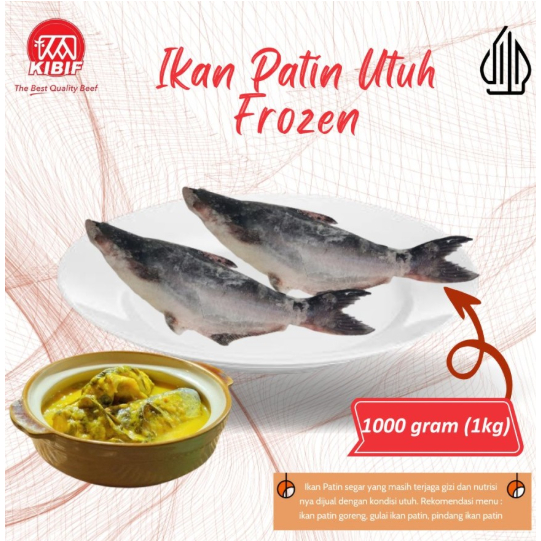 

IKAN PATIN UTUH FROZEN 1 KG