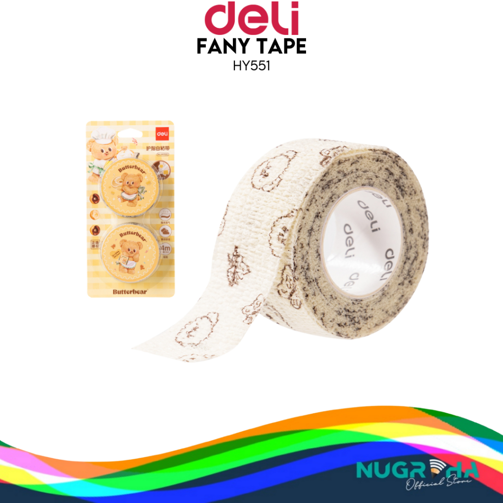 

DELI HY551 FINGER TAPE ISOLASI JARI UNTUK MENULIS PELINDUNG JARI ISOLASI GRIP PENSIL PULPEN