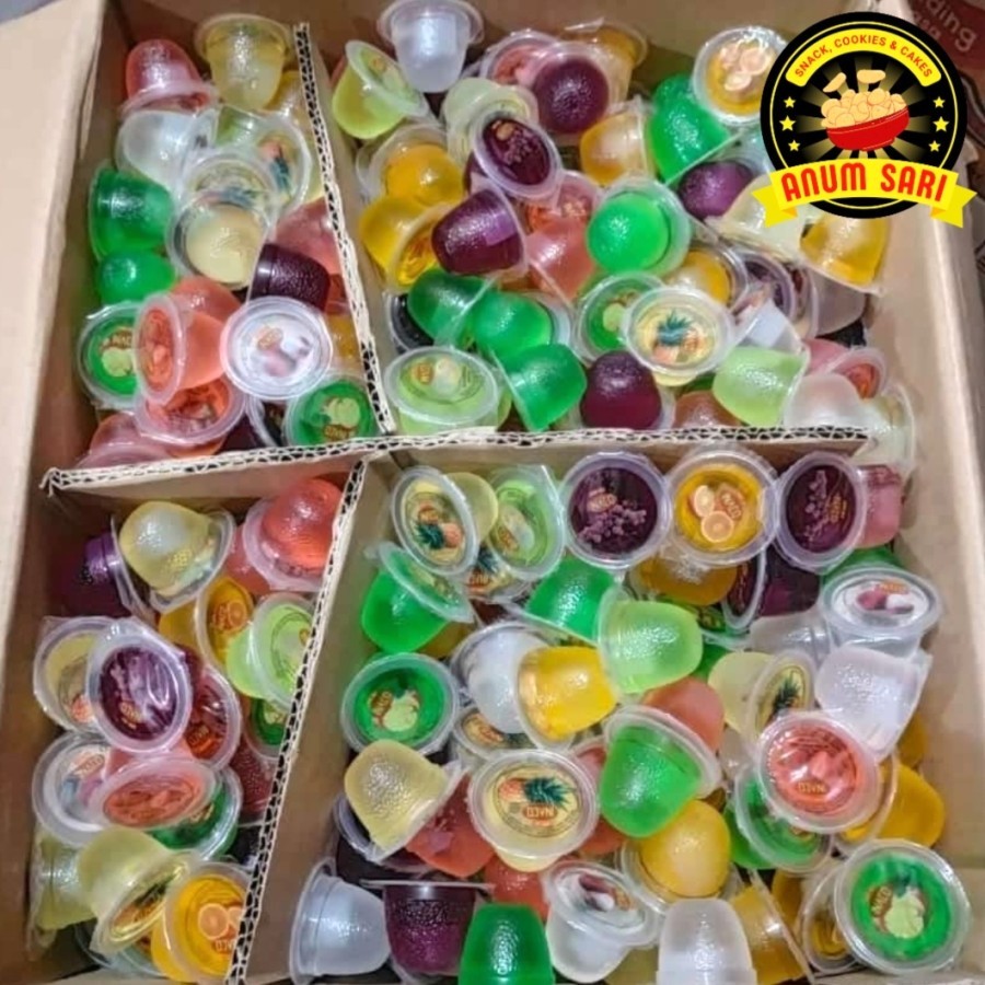 

Agar Inaco Mini Jelly Aneka Rasa 500 Gram - Anum Sari