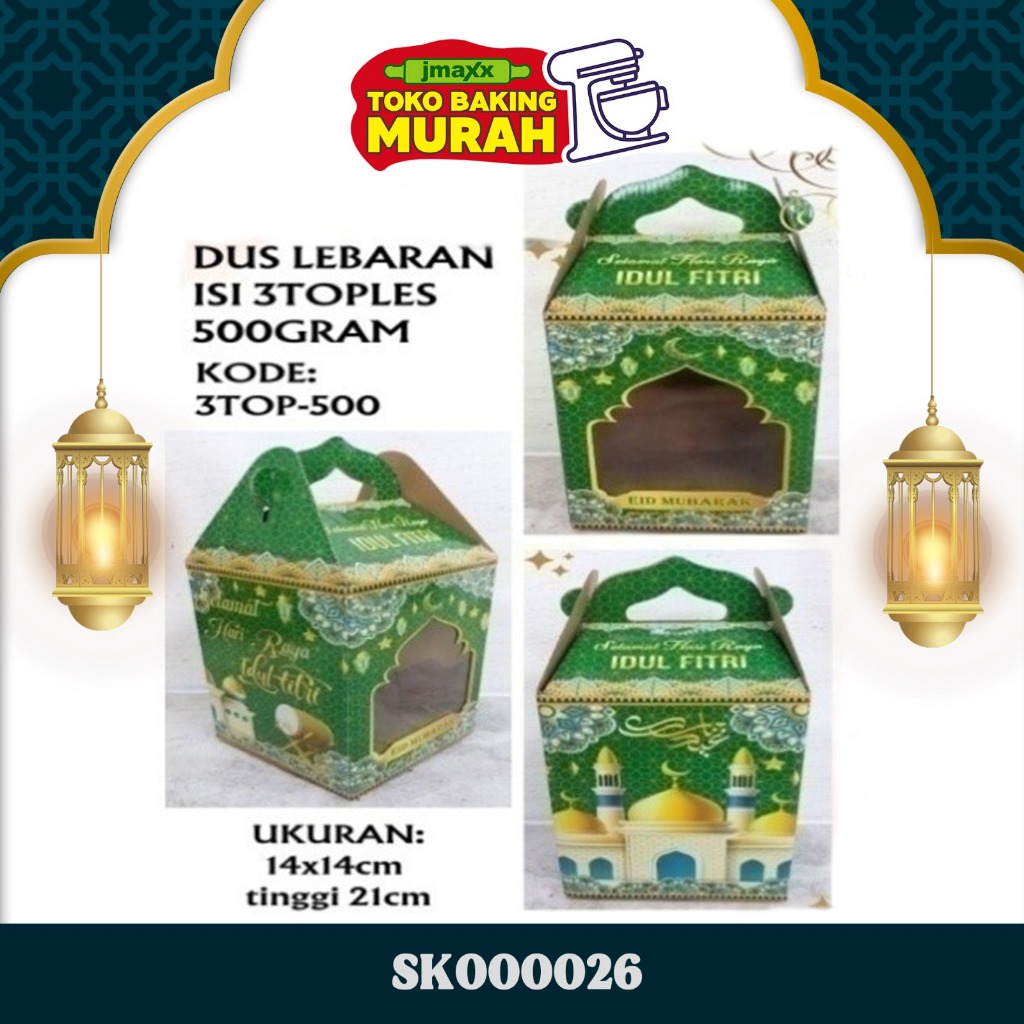 

DC-3T DUS LEBARAN 3 TOPLES 500GR