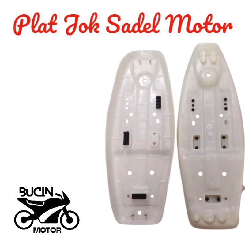 Viber Jok Motor / PLAT FIBER JOK SADEL HONDA C 700 / 800