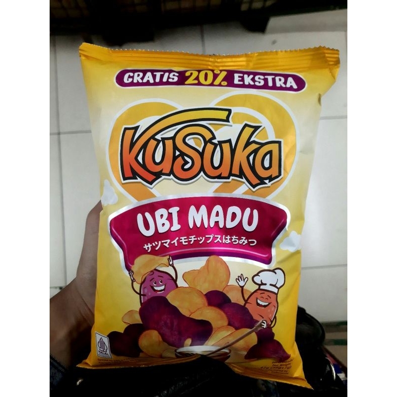 

Kusuka Keripik Rasa UbI Madu/Ubi BBQ 42Gr