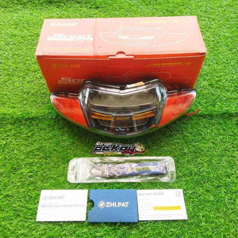 Headlamp Led Zhipat for wave 100/Supra kotak, Supra X Original Vietnam