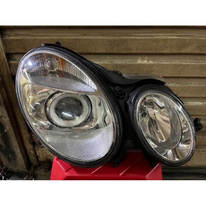 headlamp lampu depan mercedes benz w211 Hid original