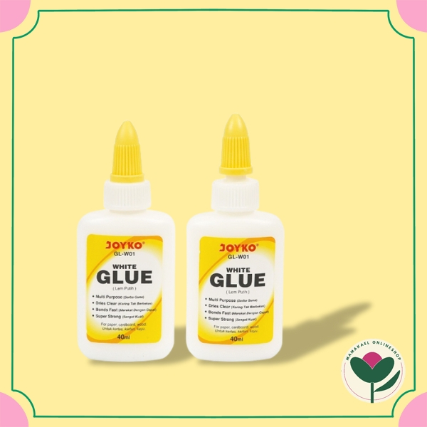 

White glue joyko 40 ml lem putih lem serbaguna MK1904