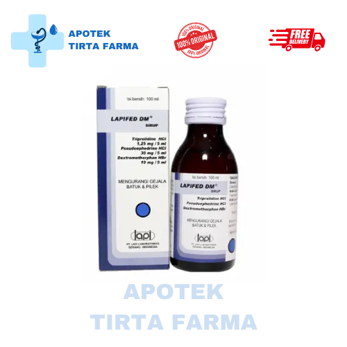 Lapifed DM Sirup 60 ml
