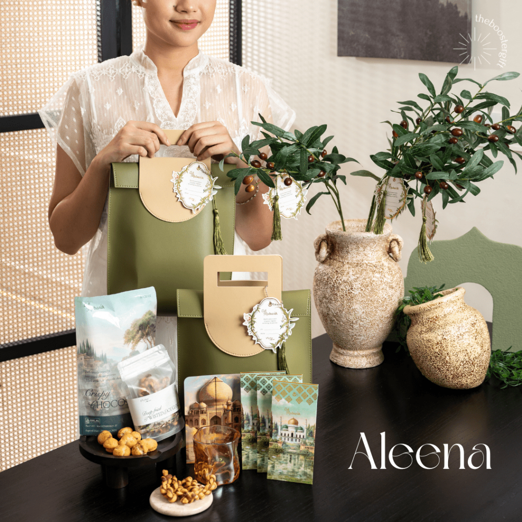 

ALEENA -TheBoosterGift Hampers Lebaran / Hampers Idul Fitri / Parcel Lebaran / Parcel Idul Fitri / Ramadhan Gift / Hampers Eid Mubarak