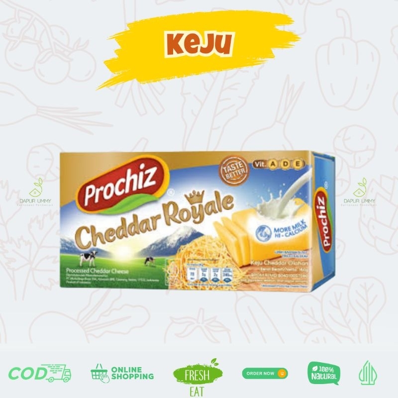 

PROCHIZ | Keju Prochiz Cheddar Royale 160g