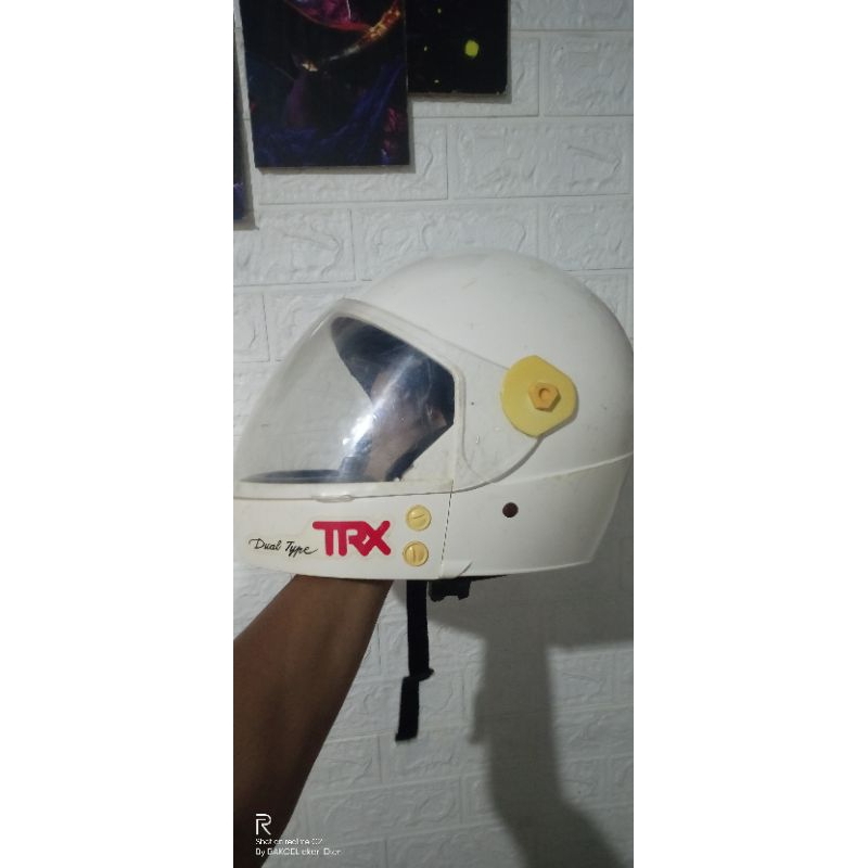 helm jadul fullface TRX astronot