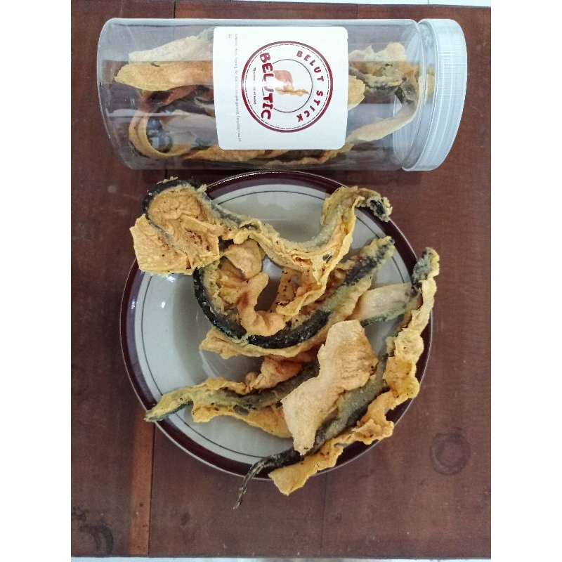 

Belut goreng, Belut krispy,Belut crispy,Kripik Belut,Belutic(Belut Stick)
