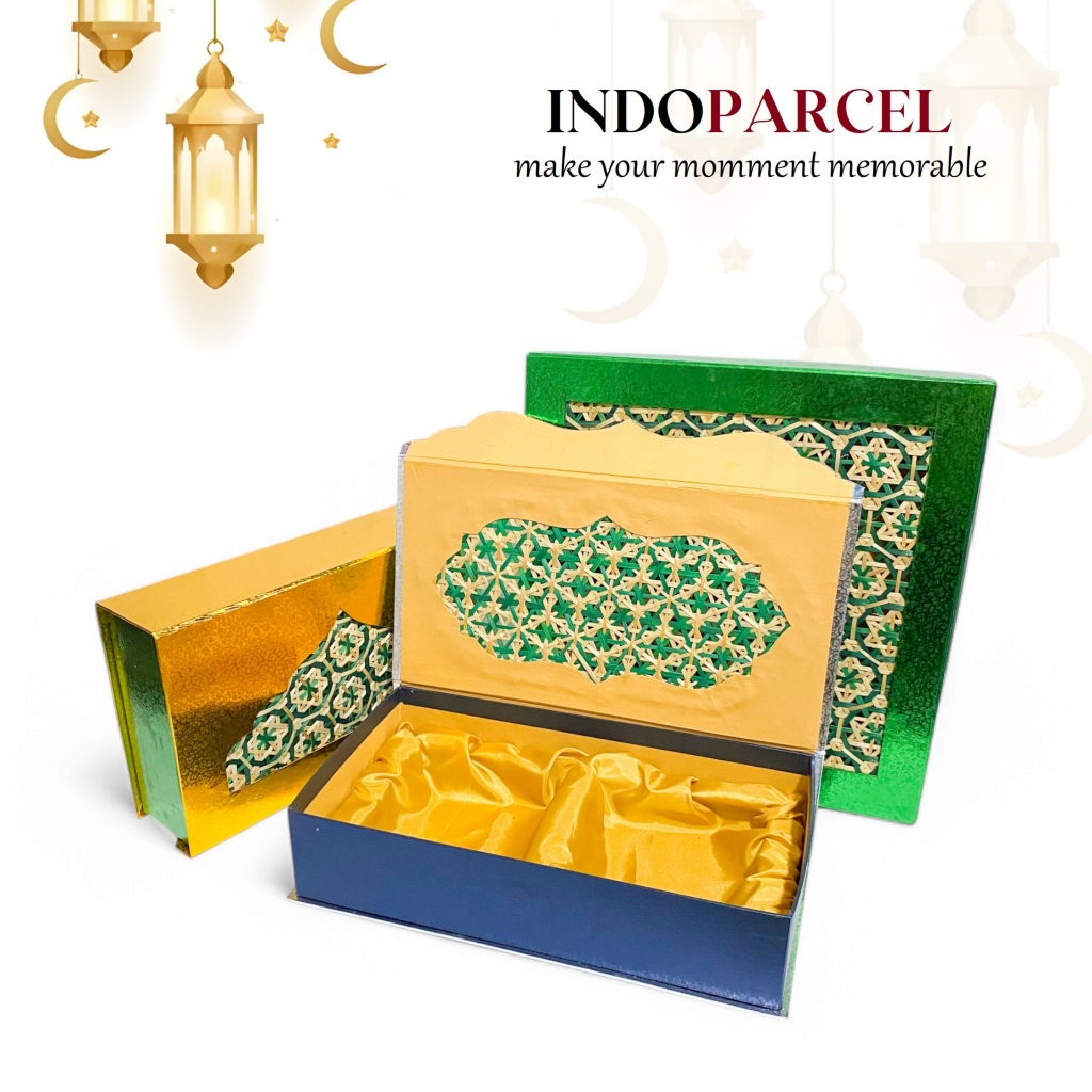 

INDOPARCEL - Hard Box Edisi Lebaran Box Hampers Ramadhan Tempat Penyimpan Toples Hardtop Kue Kering 500 gram Box Hampers Idul Fitri Viral Model Terbaru