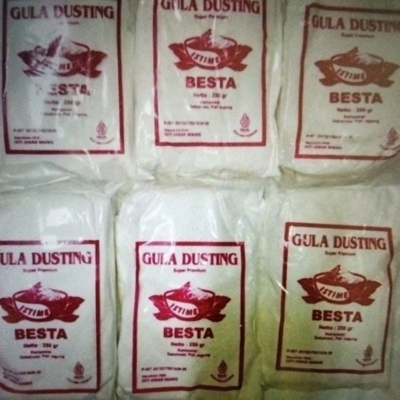 

GULA DUSTING/GULA DONAT 250gr per pcs