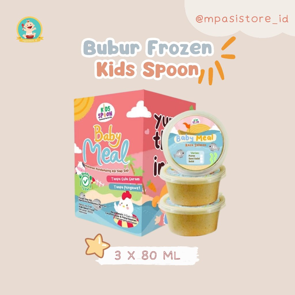 Kids Spoon Bubur Mpasi (Frozen)
