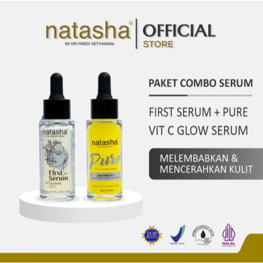 NATASHA SKINCARE PAKET COMBO SERUM