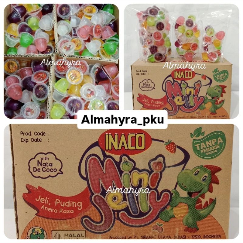 

Inaco Jelly With Nata de Coco Mix Rasa 1Kg, 500gr, dan 250gr