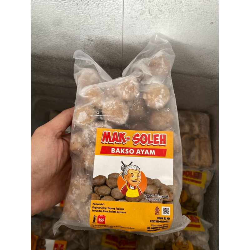 

Bakso Ayam Homemade SUPER PREMIUM 50pcs 500gram / Bakso Urat 100% HALAL