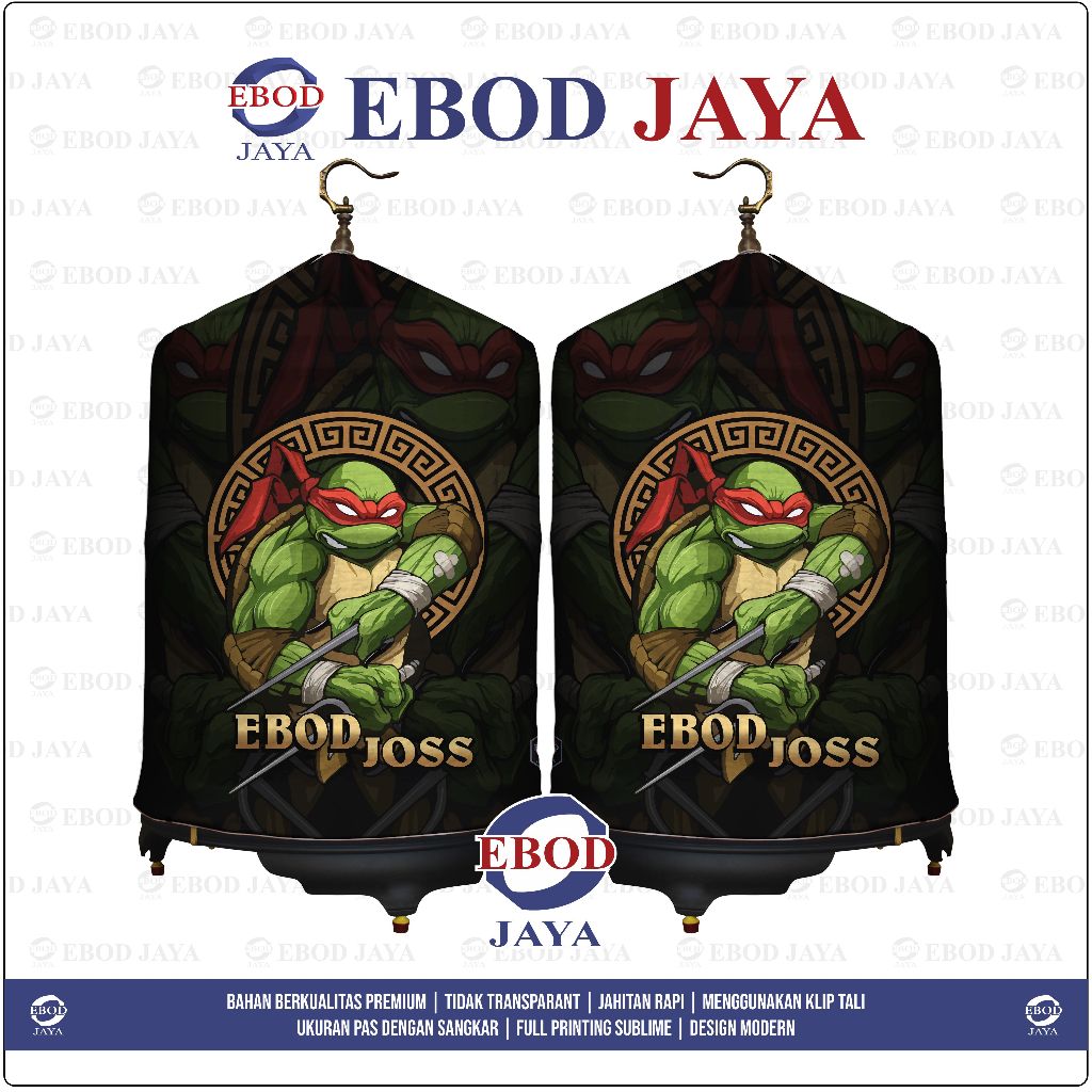KERODONG FULL PRINTING SANGKAR MURAI - EBOD JOSS KURA