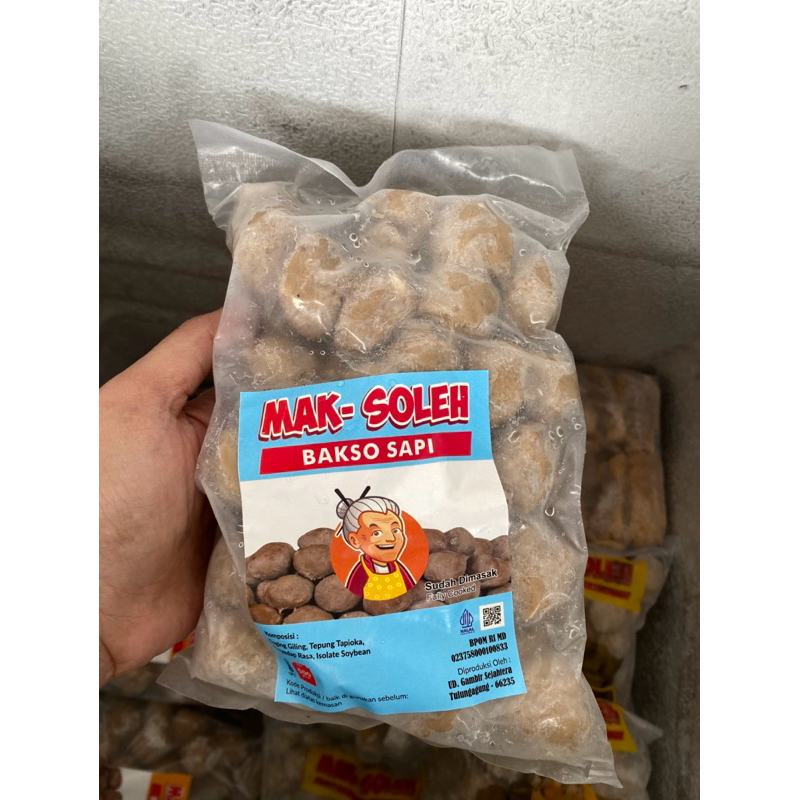 

Bakso Sapi Homemade SUPER PREMIUM 50pcs 500gram / Bakso Urat 100% HALAL