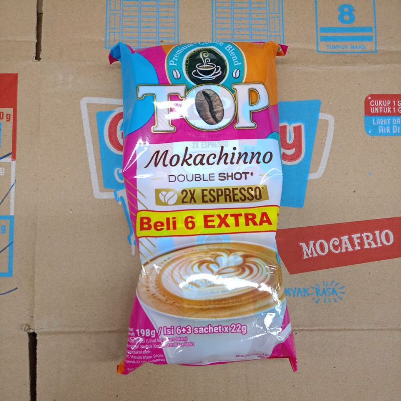 

TOP Mokachinno Double Shot Beli 6 Extra