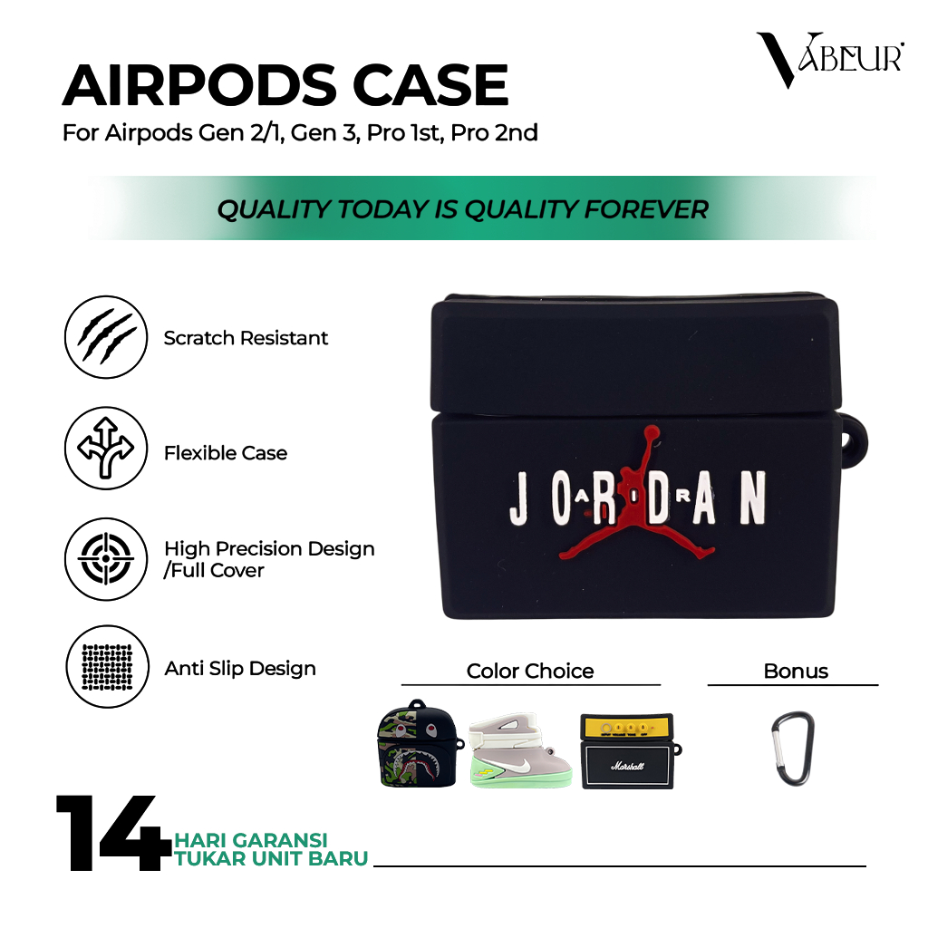 Hypebeast 3D Air Silicone Soft Case for Airpods Pro Airpod Case Airpods Clear Gen 2 TPU Softcase Cov