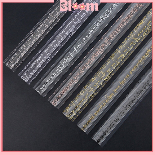

20 Lembar kertas buket bunga bening flower wrapping paper KB6190