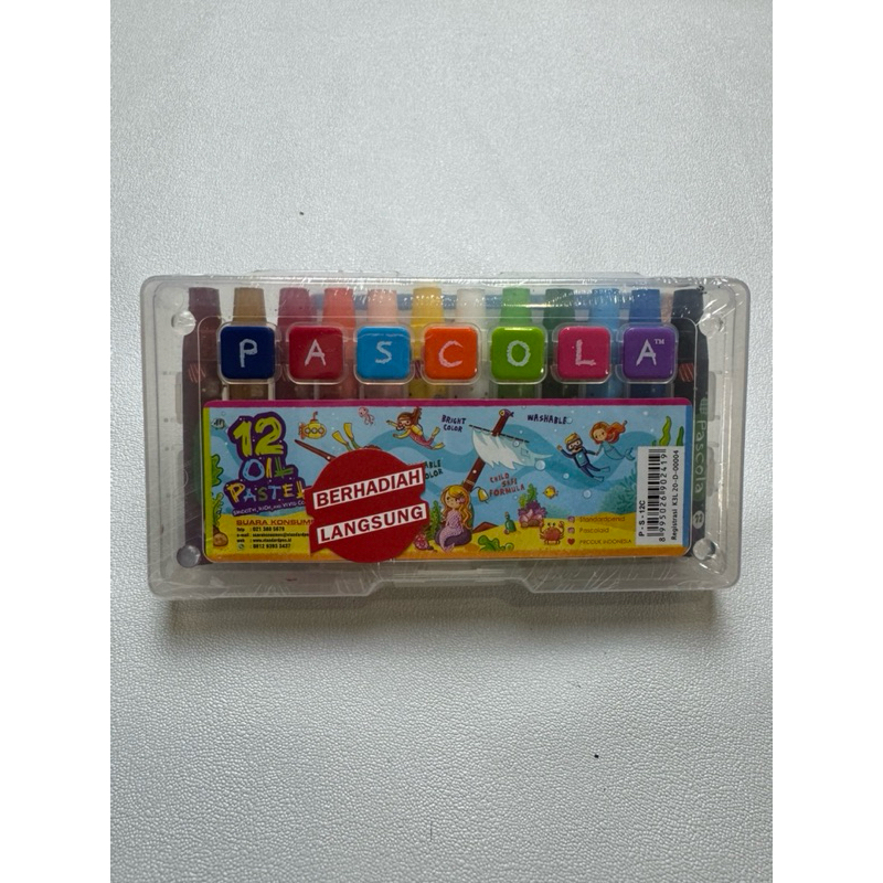 

Pascola oil pastel crayon berhadiah langsung