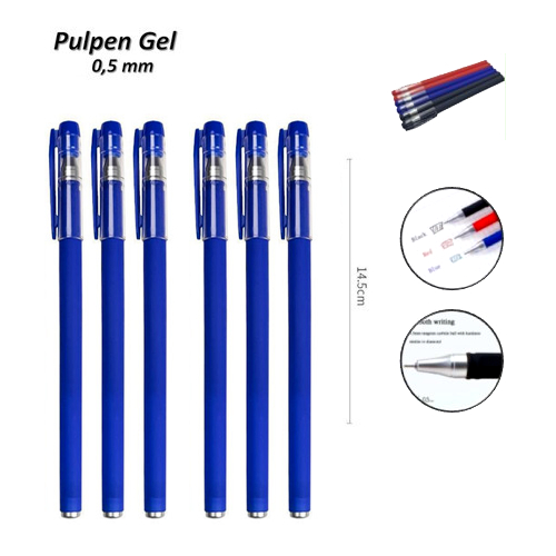 

Pena Gel 0.5MM Model TST 2 Alat Tulis Sekolah Kantor Bolpoint Tinta Gel Cair ATK Pulpen Warna Warni Ujung Lancip Murah