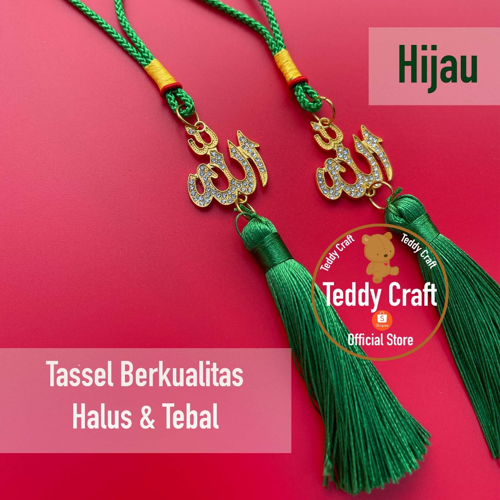 

Tassel Idul Fitri - Rumbai Lebaran - Hiasan Idul Fitri - Hampers Parcel Dekorasi Lebaran - Tasel - Teddy Craft