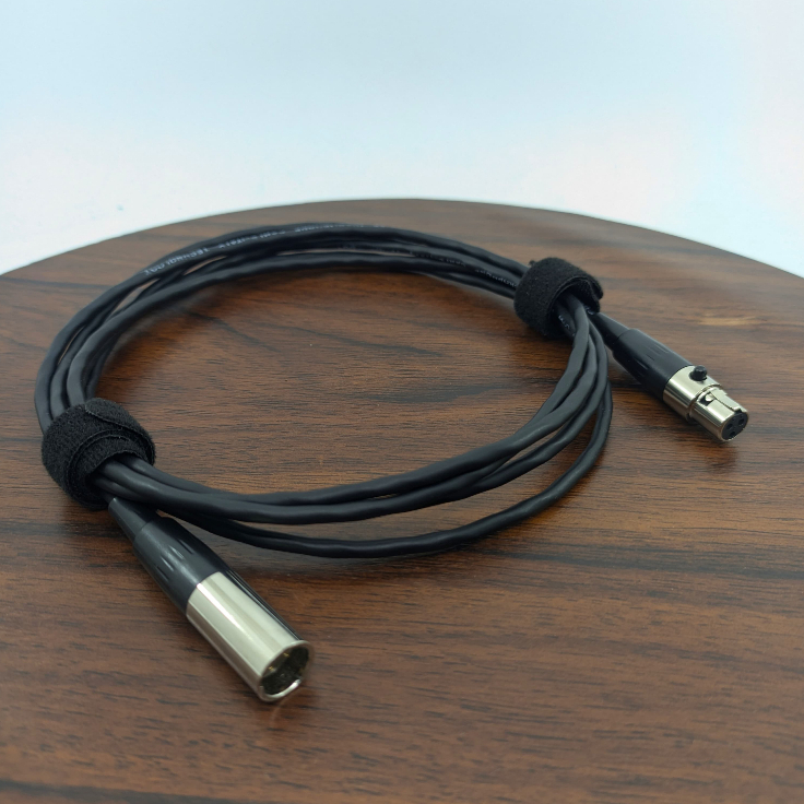 Kabel Audio Mini XLR Male Lidge TA3F Kabel Sinar Ewindo