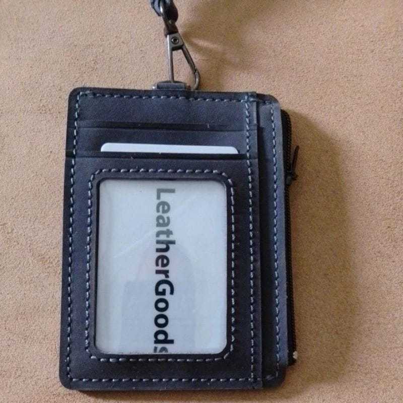 

ID CARD HOLDER || Gantungan ID Card Kulit Asli ||